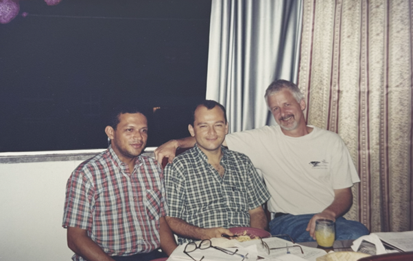 Paulo Amaral, Paulo Barreto and Chris Uhl (Photo: Imazon Archive)