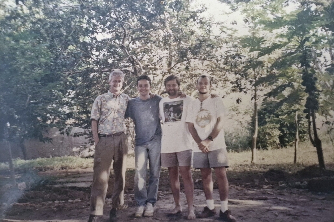 Chris Uhl, Beto Veríssimo, David McGrath and Paulo Barreto, four of the five co-founders of Imazon (Photo: Imazon Archive)
